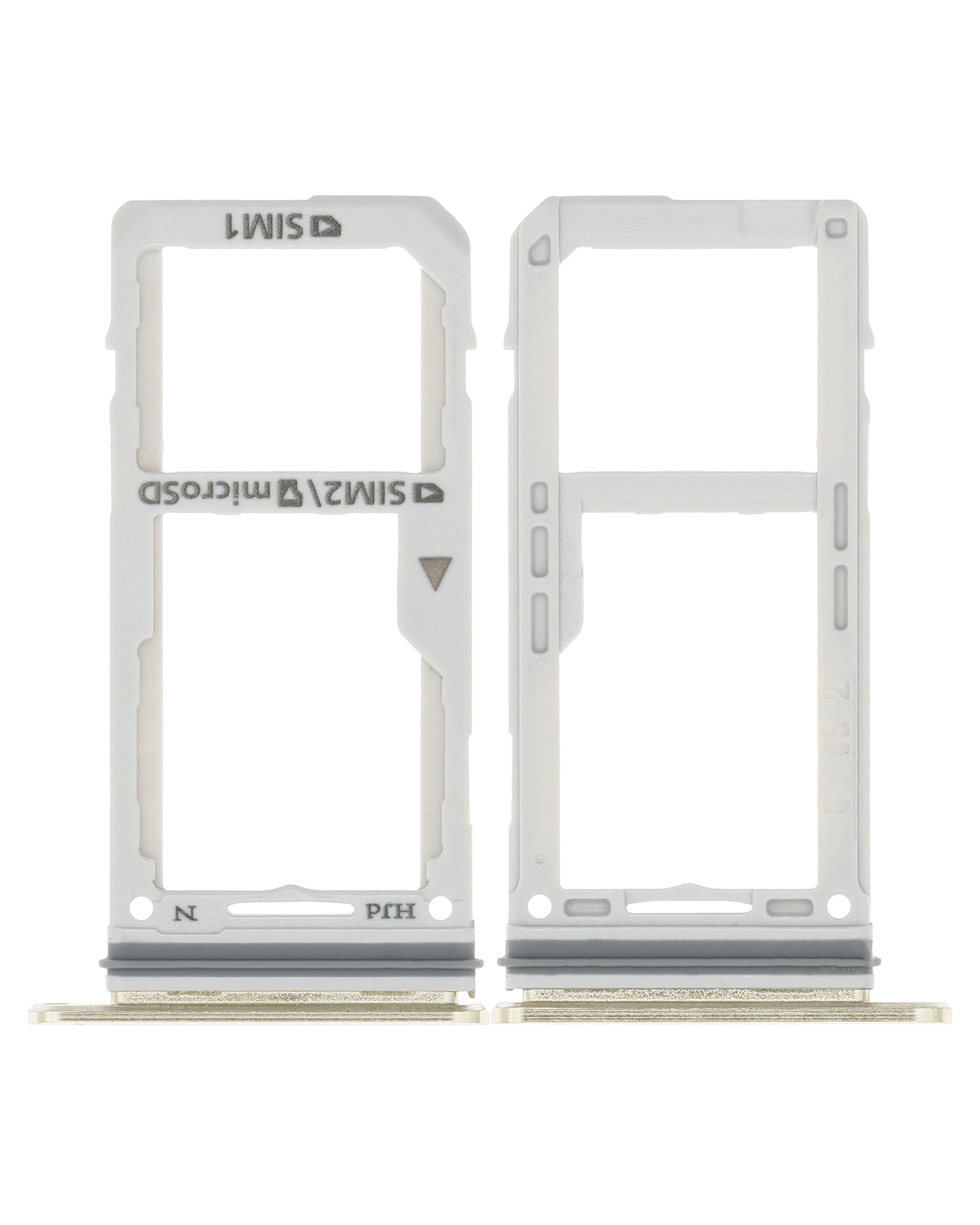 Dual Sim Card Tray Compatible For Samsung Galaxy Note 8 Replacement (Maple Gold)