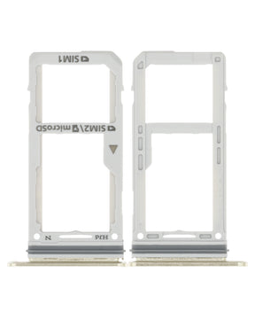 Dual Sim Card Tray Compatible For Samsung Galaxy Note 8 Replacement (Maple Gold)
