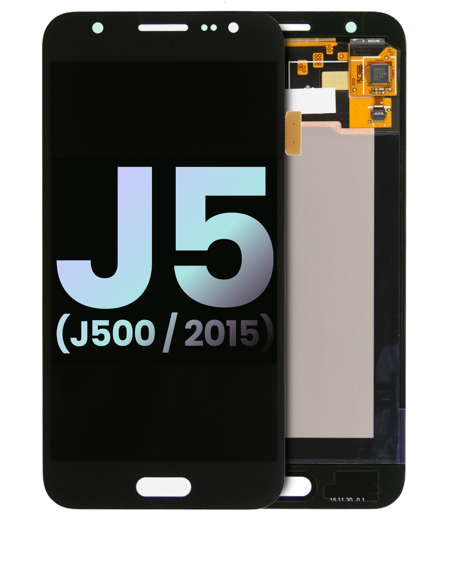 OLED Assembly Without Frame Compatible For Samsung Galaxy J5 (J500 / 2015) (Service Pack) (Black)