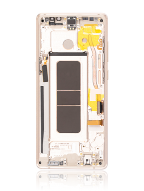 Replacement OLED Assembly With Frame Compatible For Samsung Galaxy Note 8 (Refurbished) (Maple Gold)