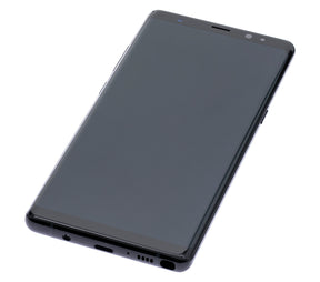 Replacement OLED Assembly With Frame Compatible For Samsung Galaxy Note 8 (Refurbished) (Midnight Black)