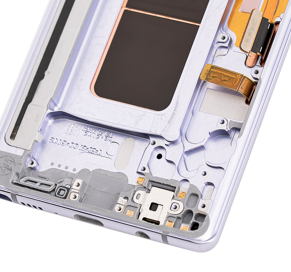 Replacement OLED Assembly With Frame Compatible For Samsung Galaxy Note 8 (Refurbished) (Orchid Gray)