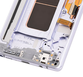 Replacement OLED Assembly With Frame Compatible For Samsung Galaxy Note 8 (Refurbished) (Orchid Gray)