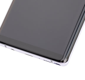 Replacement OLED Assembly With Frame Compatible For Samsung Galaxy Note 8 (Refurbished) (Orchid Gray)