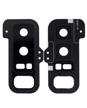 Replacement Back Camera Lens With Bracket / Bezel Compatible For Samsung Galaxy Note 8 (Midnight Black)