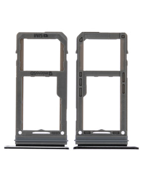 Dual Sim Card Tray Compatible For Samsung Galaxy Note 8 Replacement  (Midnight Black)