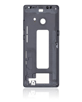 Replacement Mid-Frame Housing Compatible For Samsung Galaxy Note 8 (With Small Parts) (Midnight Black)