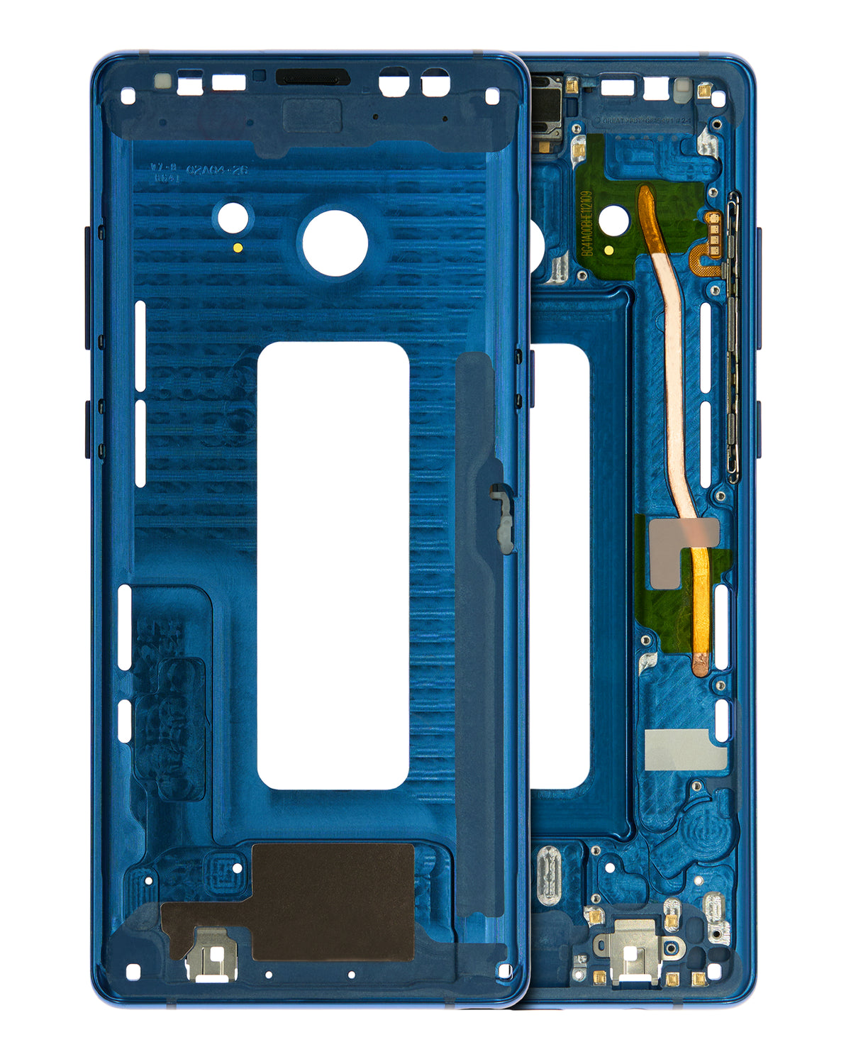 Mid-Frame Housing Compatible For Samsung Galaxy Note 8 Replacement  (With Small Parts) (Deep Sea Blue)
