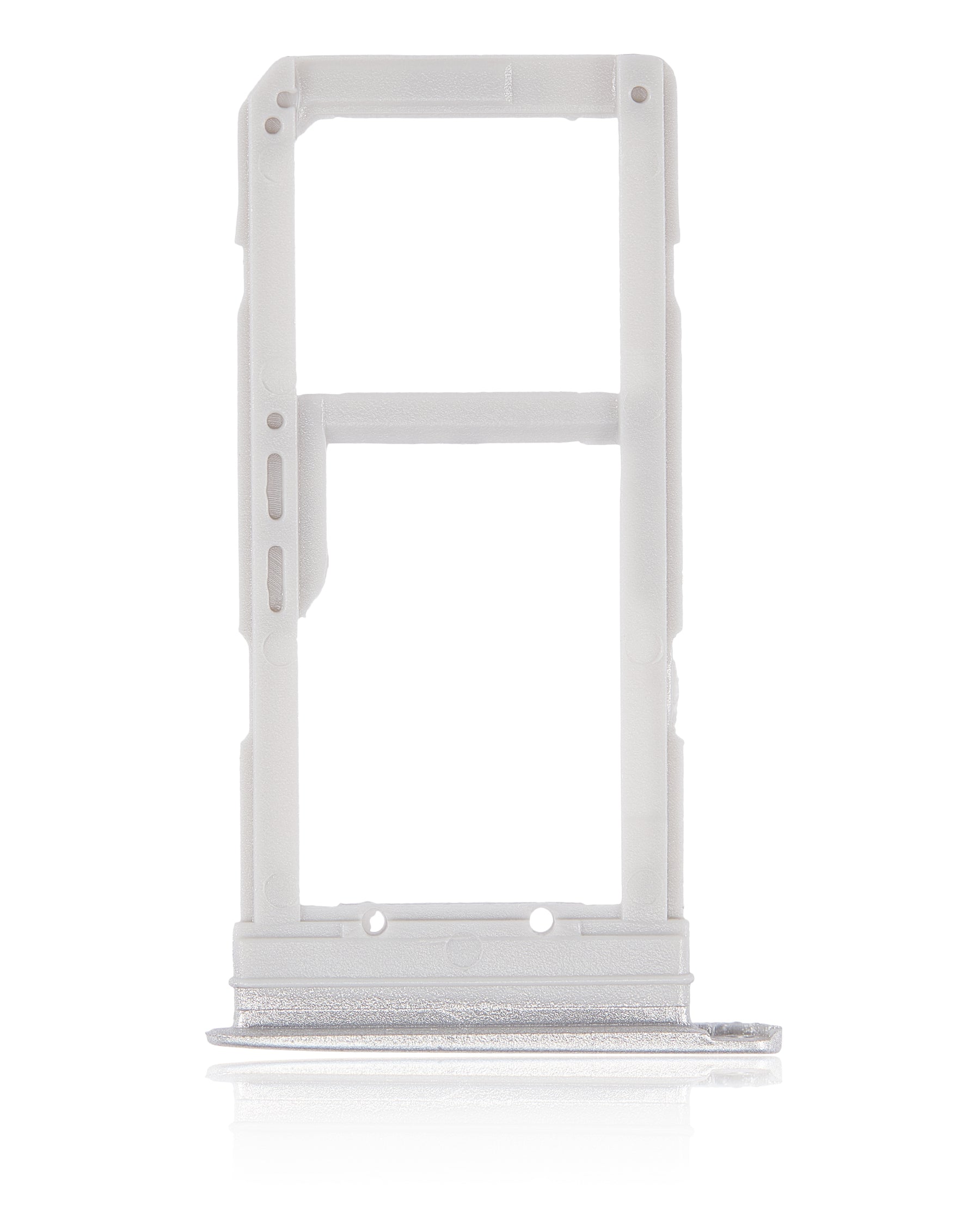 Replacement Dual Sim Card Tray Compatible For Samsung Galaxy S7 Edge (White)