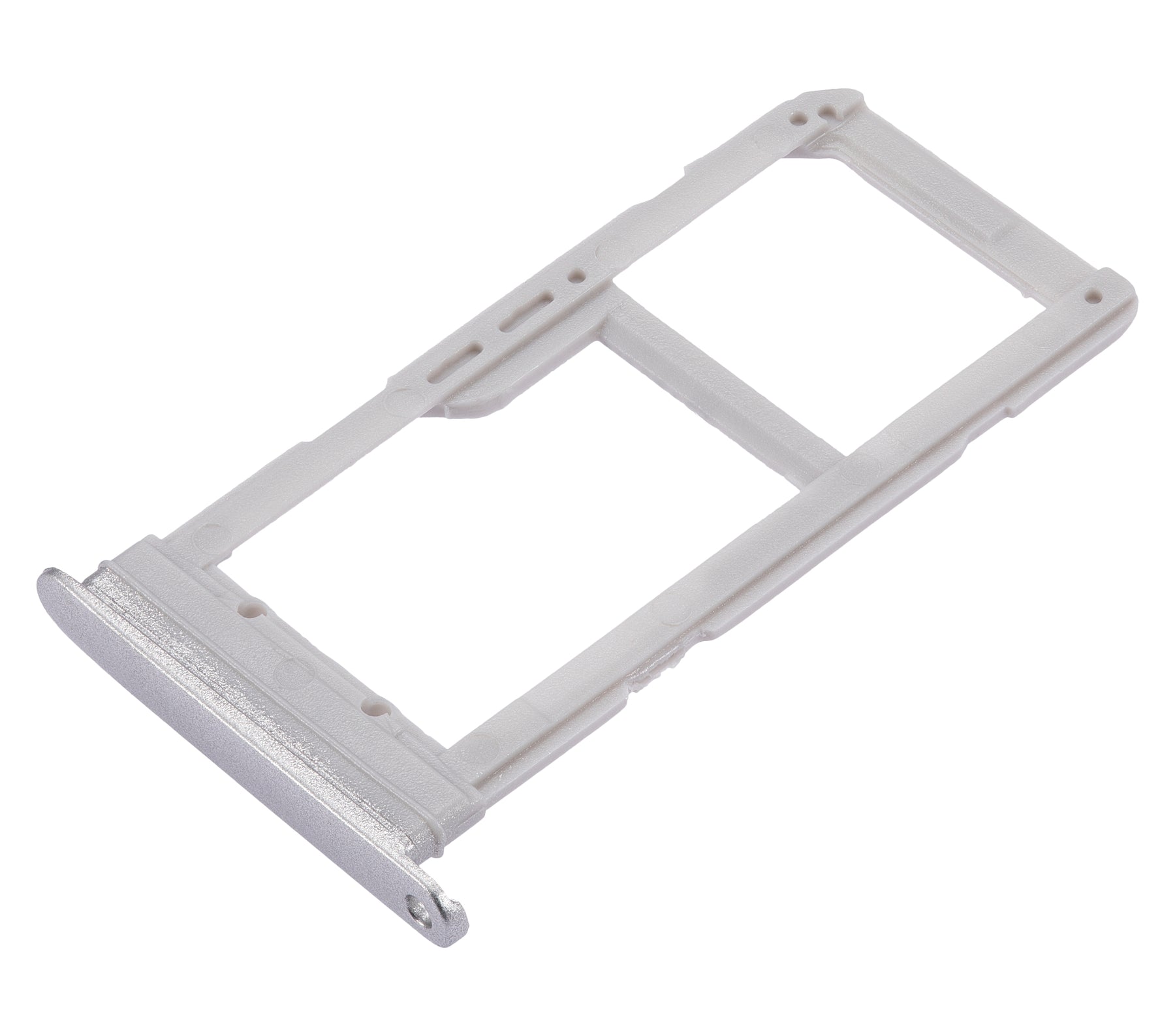 Replacement Dual Sim Card Tray Compatible For Samsung Galaxy S7 Edge (White)