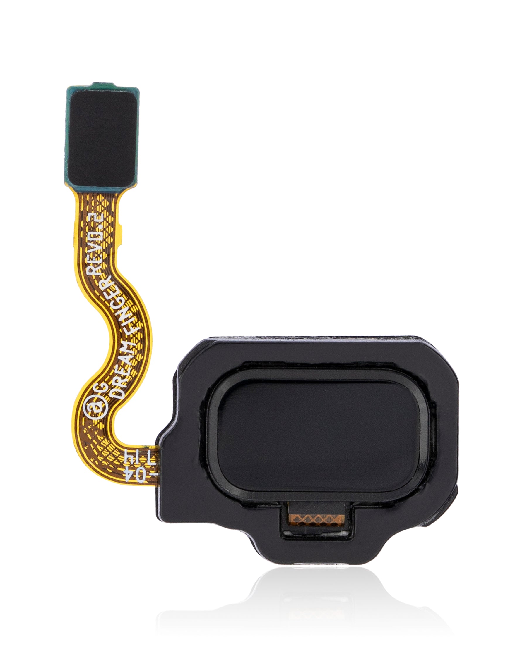 Fingerprint Reader With Flex Cable Replacement  Compatible For Samsung Galaxy S8 / S8 Plus (Midnight Black)