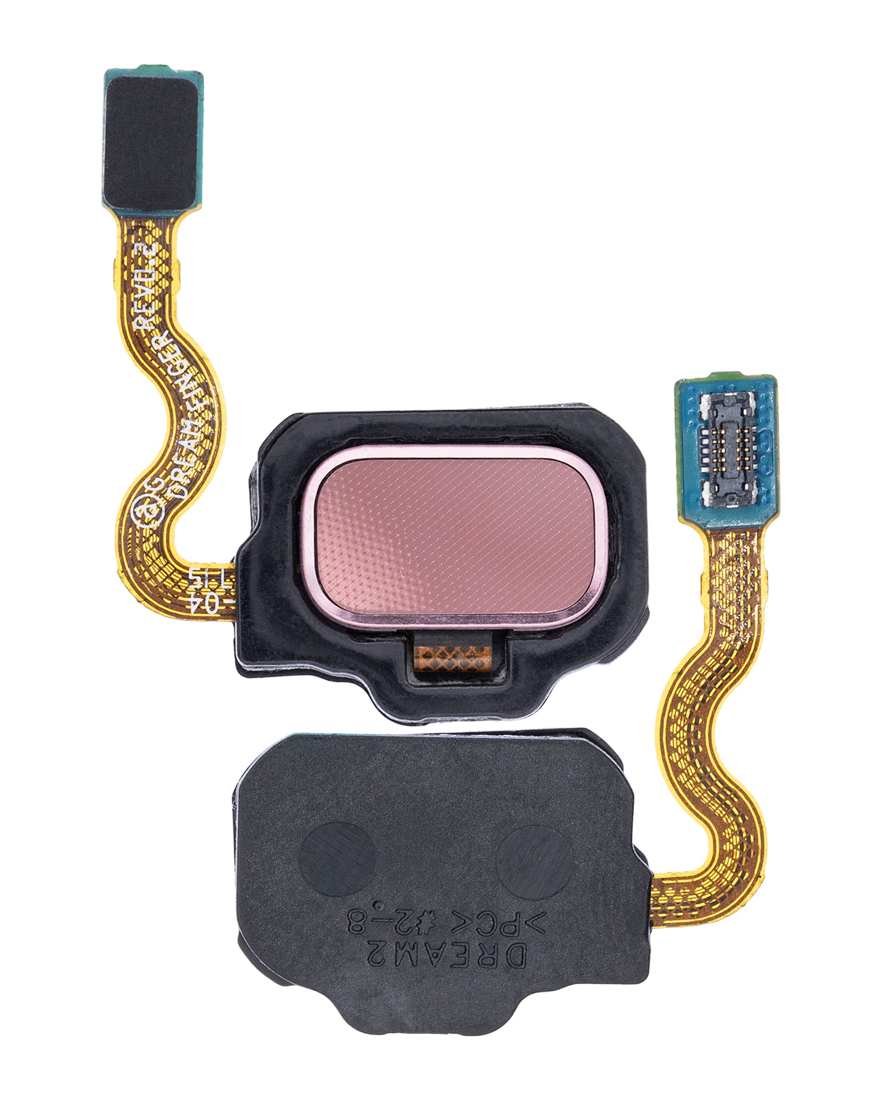 Fingerprint Reader With Flex Cable Replacement  Compatible For Samsung Galaxy S8 / S8 Plus (Rose Gold)
