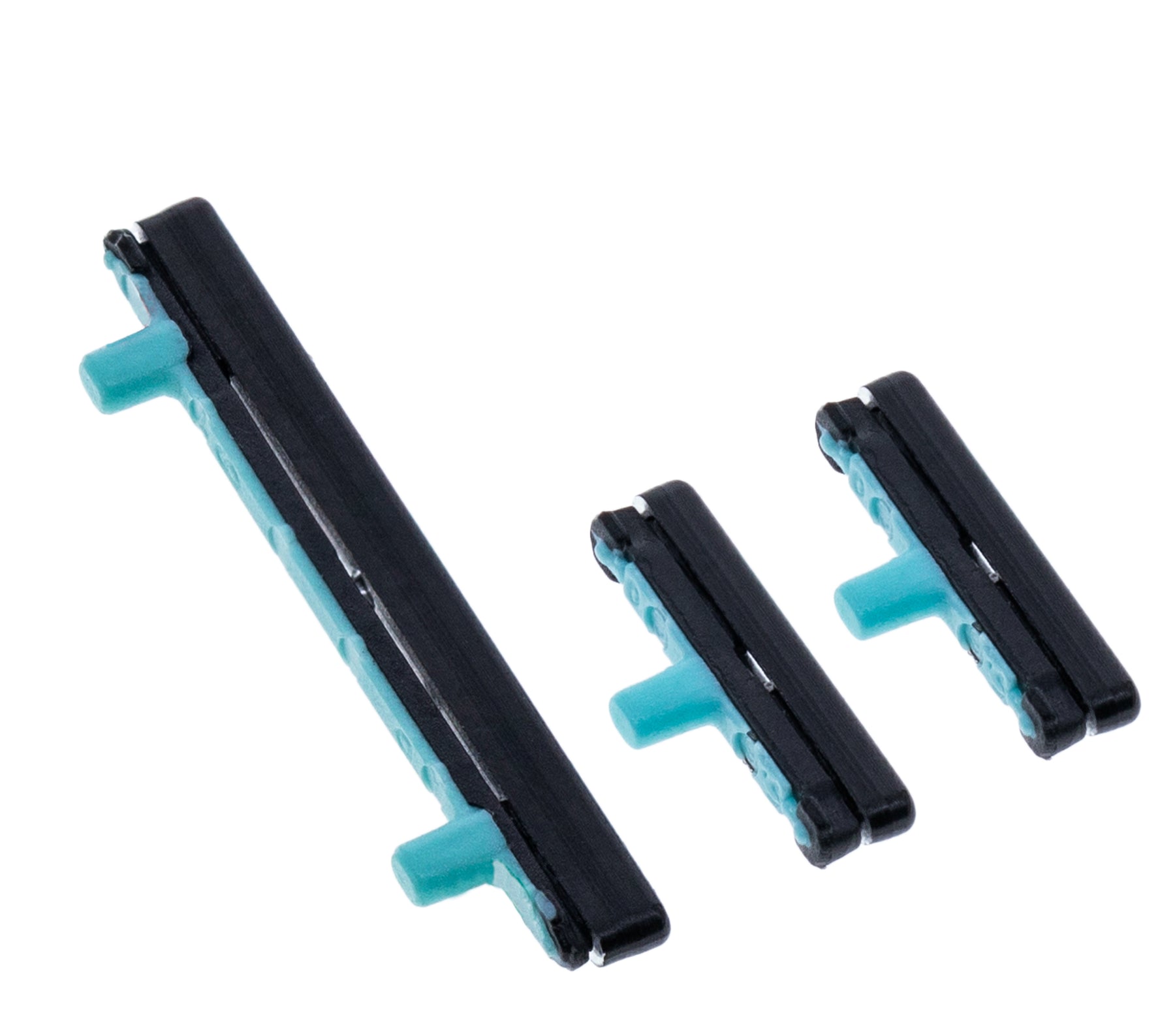 Replacement Hard Buttons (Power / Volume / Switch) Compatible For Samsung Galaxy S8 / S8 Plus (Midnight Black)