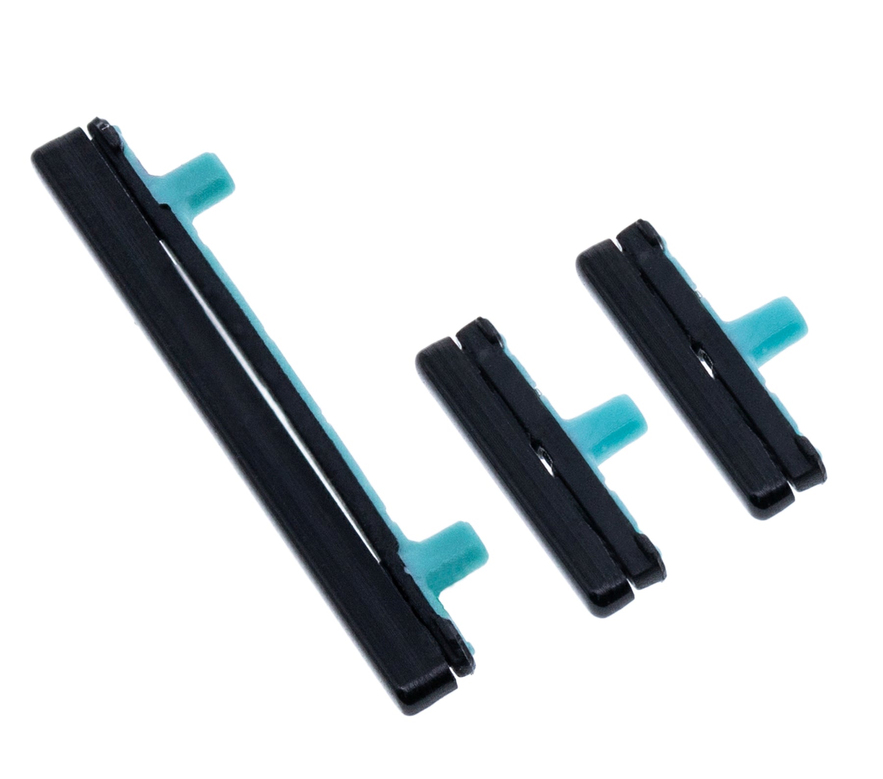 Replacement Hard Buttons (Power / Volume / Switch) Compatible For Samsung Galaxy S8 / S8 Plus (Midnight Black)