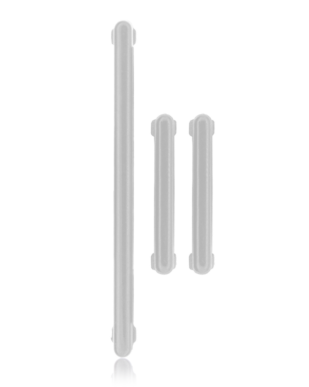 Replacement Hard Buttons (Power / Volume / Switch) Compatible For Samsung Galaxy S8 / S8 Plus (Arctic Silver)