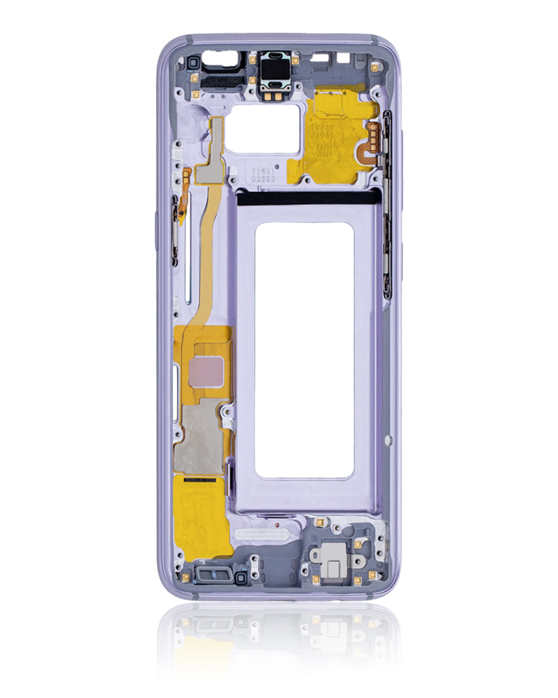 Replacement Mid-Frame Housing Compatible For Samsung Galaxy S8 (With Small Parts) (Orchid Gray / Violet)