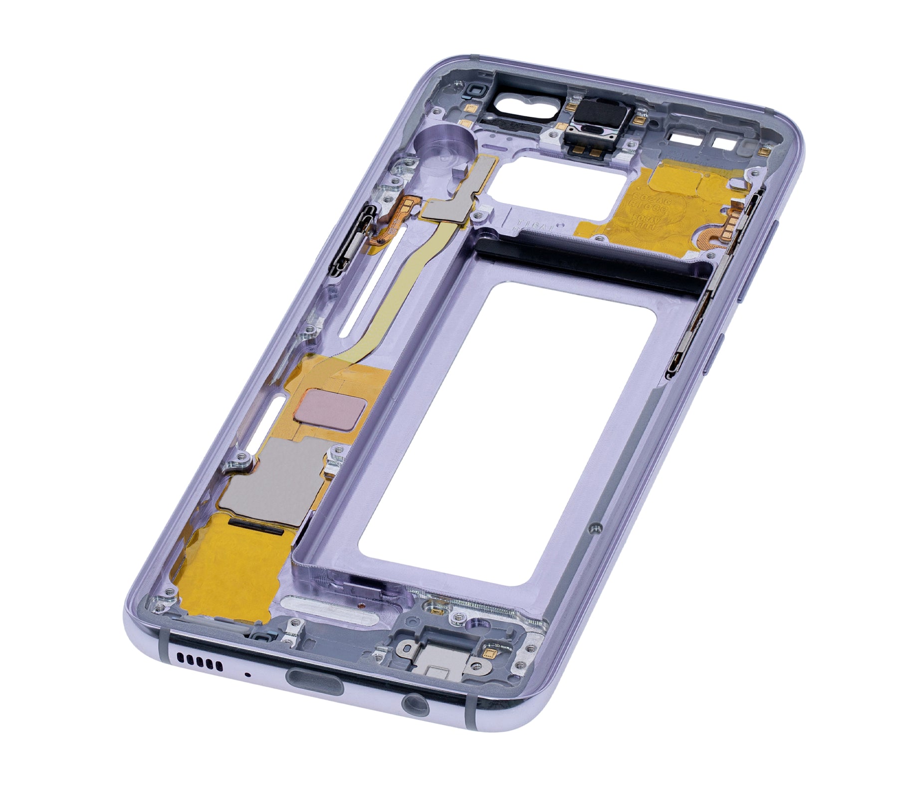 Replacement Mid-Frame Housing Compatible For Samsung Galaxy S8 (With Small Parts) (Orchid Gray / Violet)