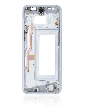 Mid-Frame Housing Compatible For Samsung Galaxy S8 Replacement  (With Small Parts) (Arctic Silver)