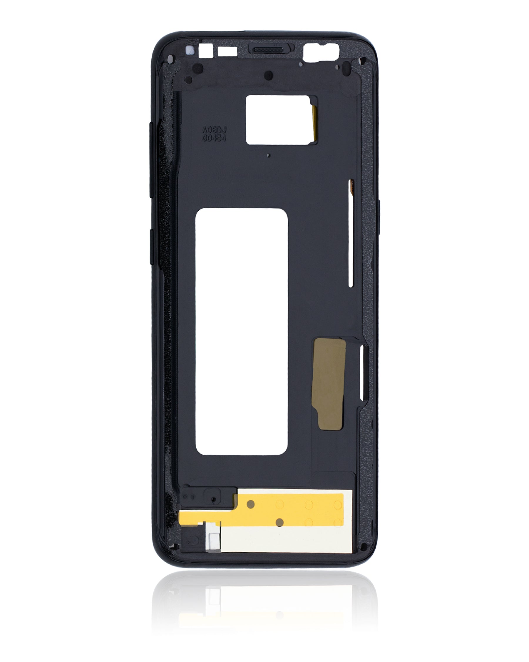 Mid-Frame Housing Replacement Compatible For Samsung Galaxy S8 (With Small Parts) (Midnight Black)