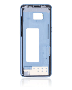 Replacement Mid-Frame Housing Compatible For Samsung Galaxy S8 (With Small Parts) (Coral Blue)