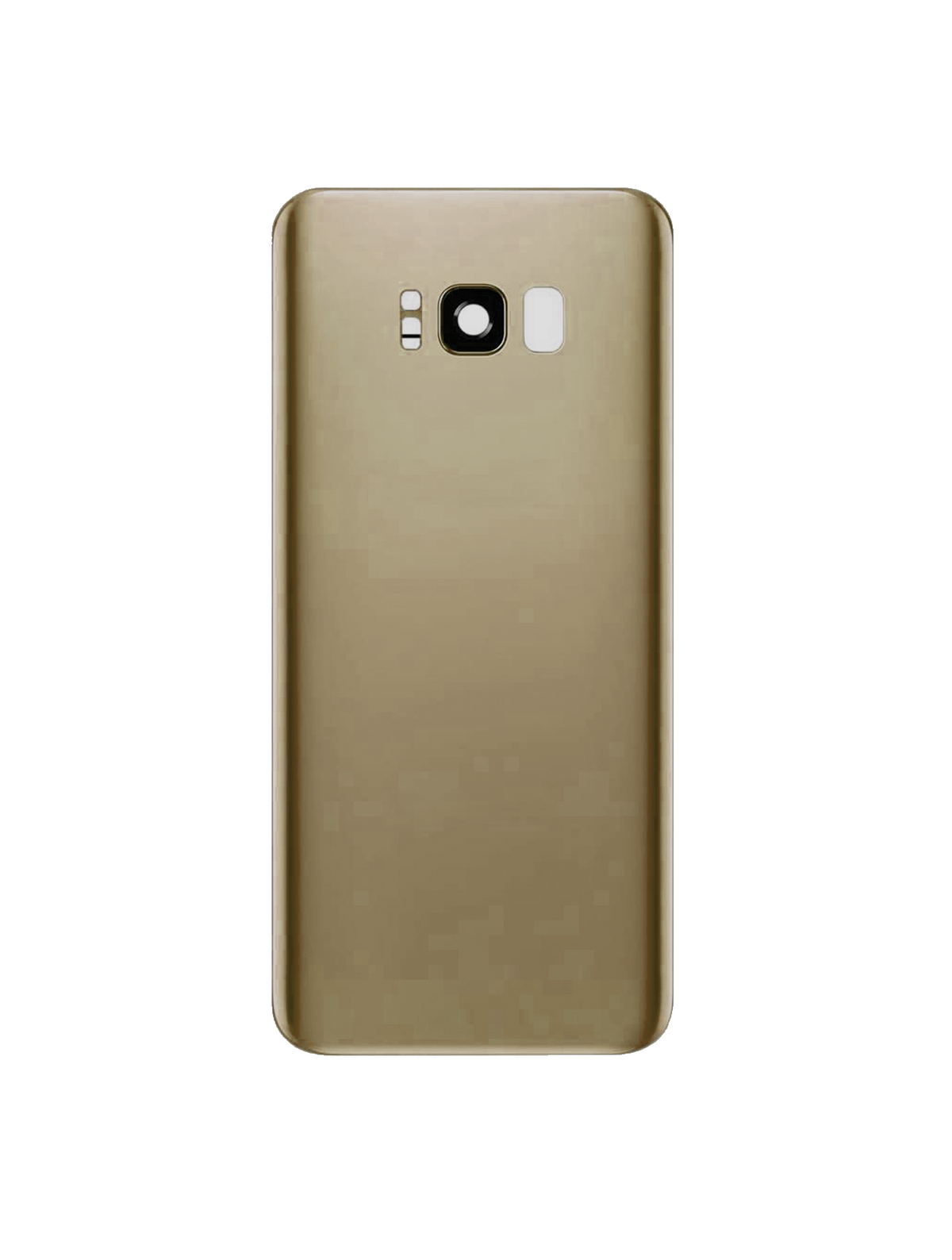 Back Cover Glass With Camera Lens Compatible For Samsung Galaxy S8 Plus Replacement  (No Logo) (Vemake) (Maple Gold)