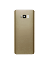 Back Cover Glass With Camera Lens Compatible For Samsung Galaxy S8 Plus Replacement  (No Logo) (Vemake) (Maple Gold)
