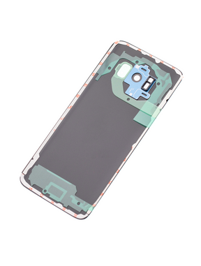 Replacement Back Cover Glass With Camera Lens Compatible For Samsung Galaxy S8 (No Logo) (Vemake) (Coral Blue)