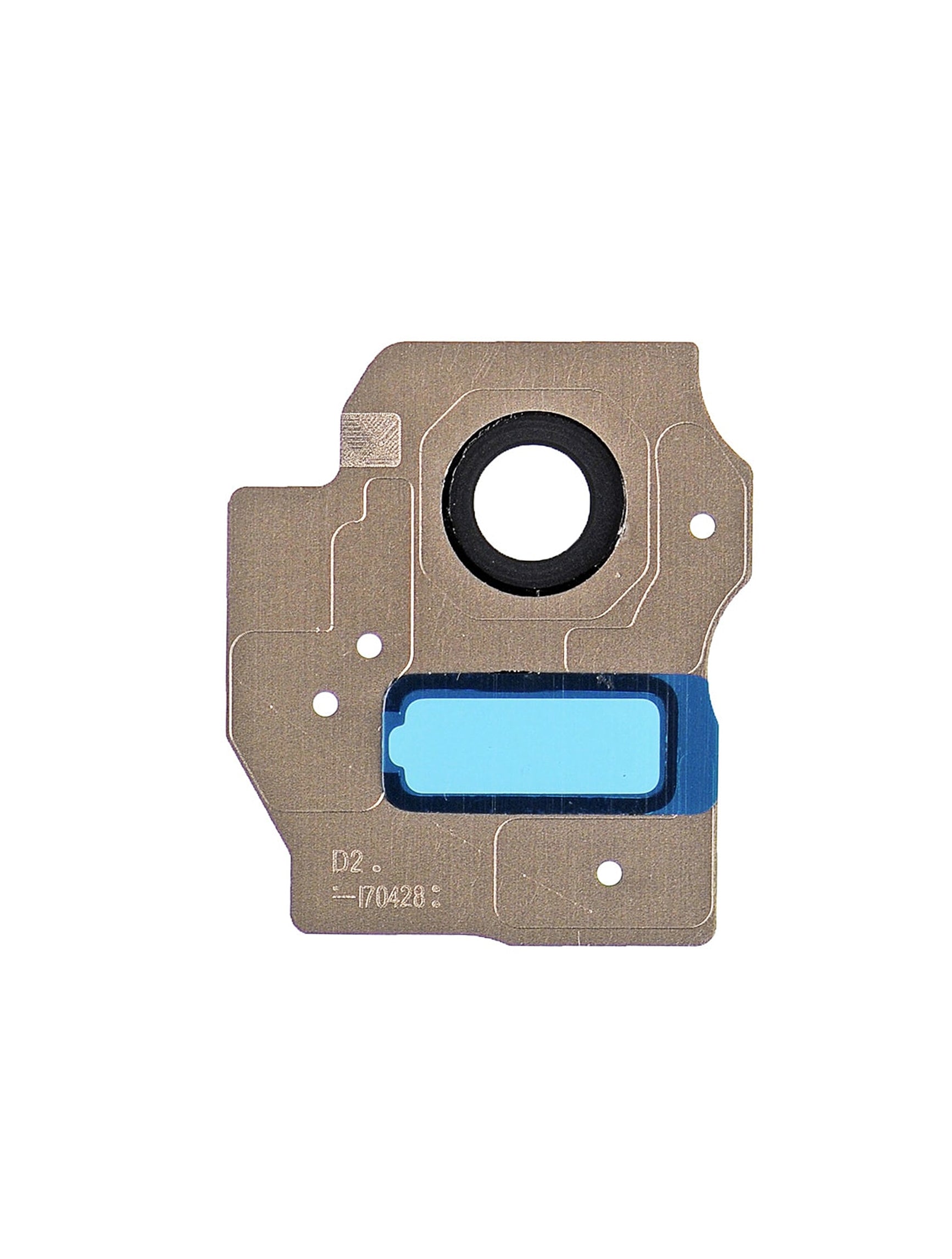 Back Camera Lens With Bezel Ring  Replacement Compatible For Samsung Galaxy S8 Plus (Gold)