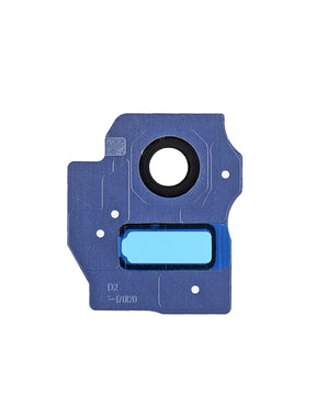 Back Camera Lens With Bezel Ring Compatible For Samsung Galaxy S8 Plus Replacement (Blue)