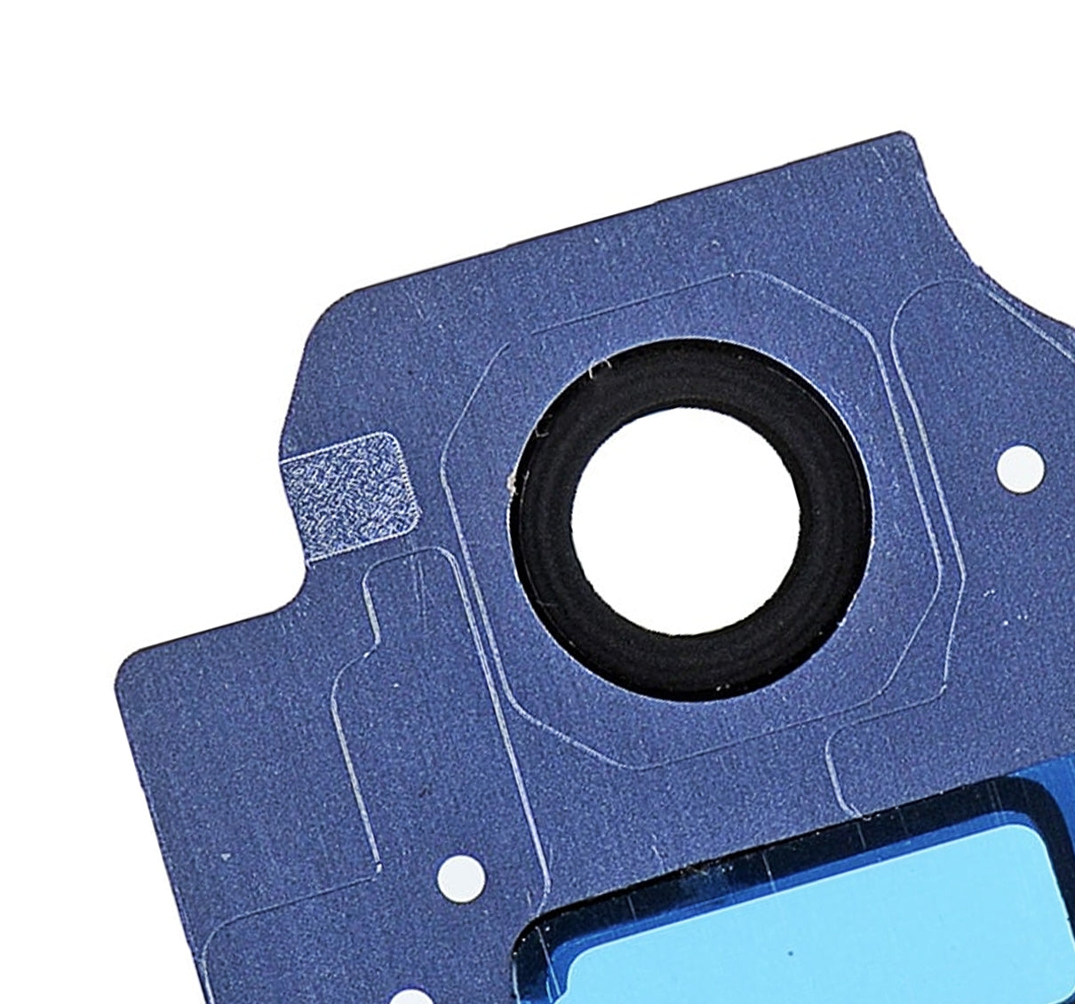 Back Camera Lens With Bezel Ring Compatible For Samsung Galaxy S8 Plus Replacement (Blue)