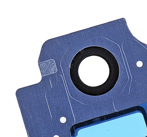 Back Camera Lens With Bezel Ring Compatible For Samsung Galaxy S8 Plus Replacement (Blue)