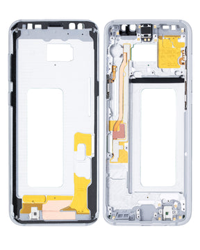 Mid-Frame Housing Compatible For Samsung Galaxy S8 Plus Replacement  (With Small Parts) (Artic Silver)