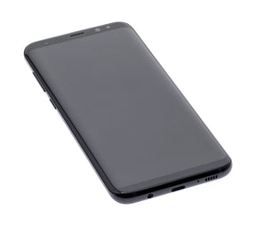 OLED Assembly With Frame Compatible For Samsung Galaxy S8 Plus Replacement  (Service Pack) (Midnight Black)