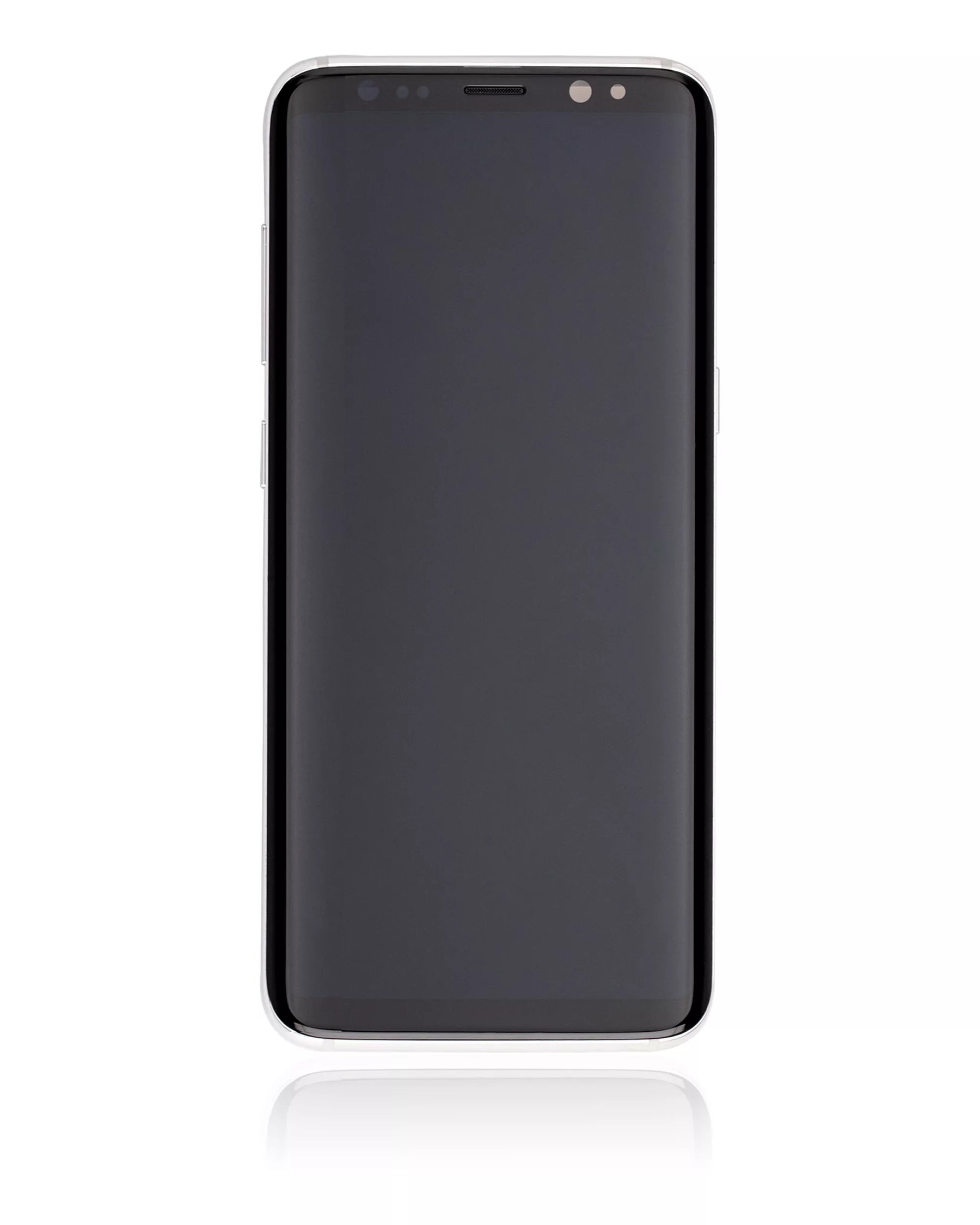 OLED Assembly With Frame Replacement Compatible For Samsung Galaxy S8 (Service Pack) (Arctic Silver)