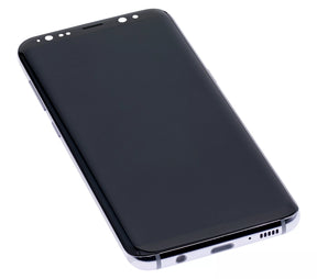 Replacement OLED Assembly With Frame Compatible For Samsung Galaxy S8 (Service Pack) (Orchid Gray)
