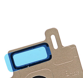 Replacement Back Camera Lens With Bezel Ring Compatible For Samsung Galaxy S8 (Gold)