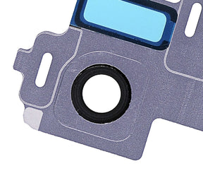 Back Camera Lens With Bezel Ring Compatible For Samsung Galaxy S8 Replacement (Orchid Gray)