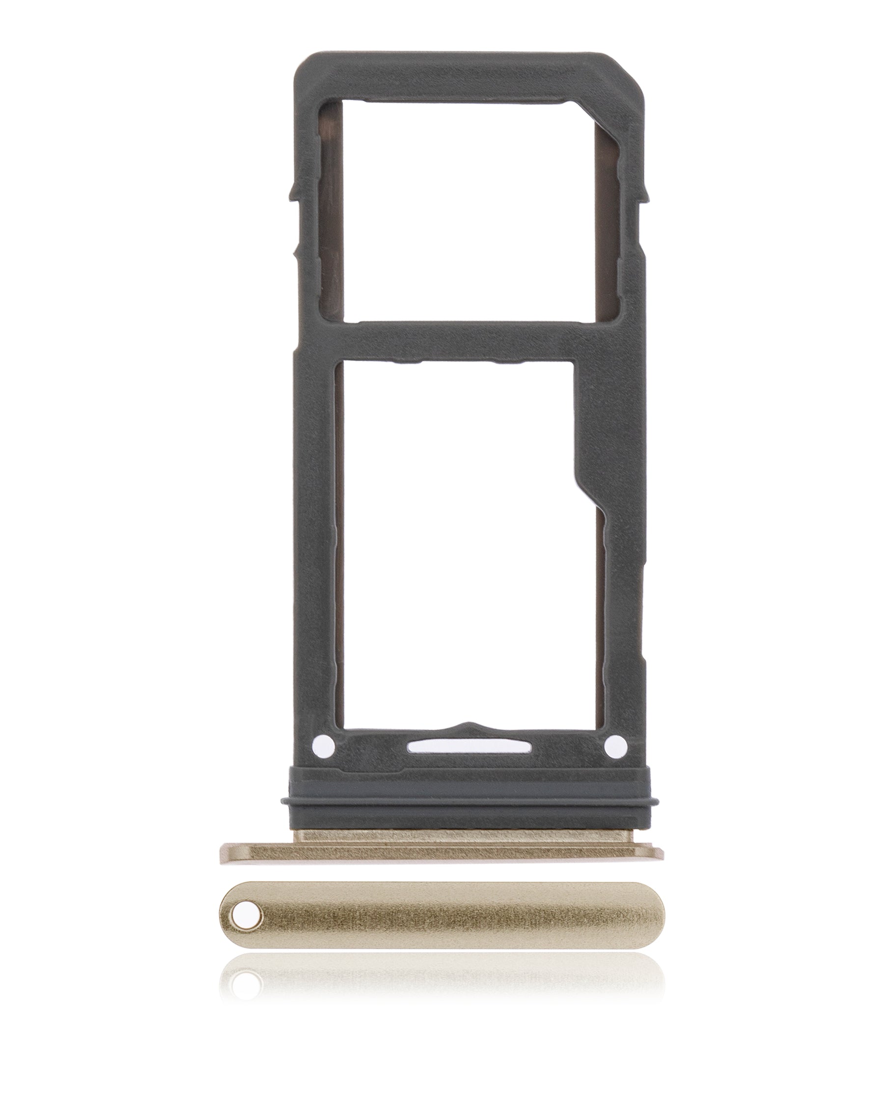 Dual Sim Card Tray Compatible For Samsung Galaxy S8 / S8 Plus Replacement  (Maple Gold)