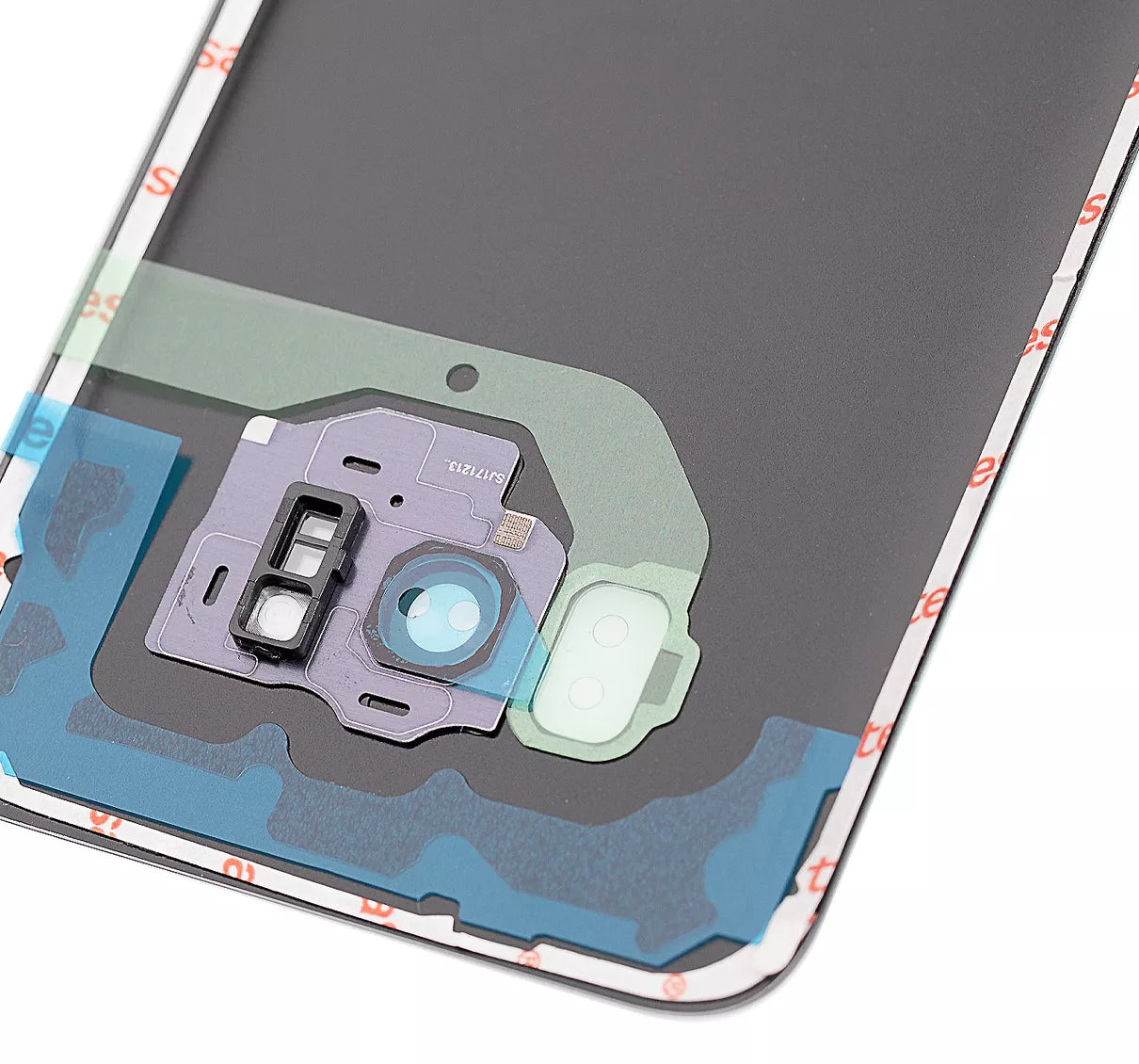 Back Cover Glass With Camera Lens  Replacement Compatible For Samsung Galaxy S8 Plus (Service Pack) (Orchid Gray)