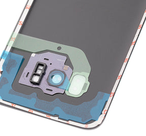 Back Cover Glass With Camera Lens Replacement Compatible For Samsung Galaxy S8 Plus (No Logo) (Vemake) (Orchid Gray)