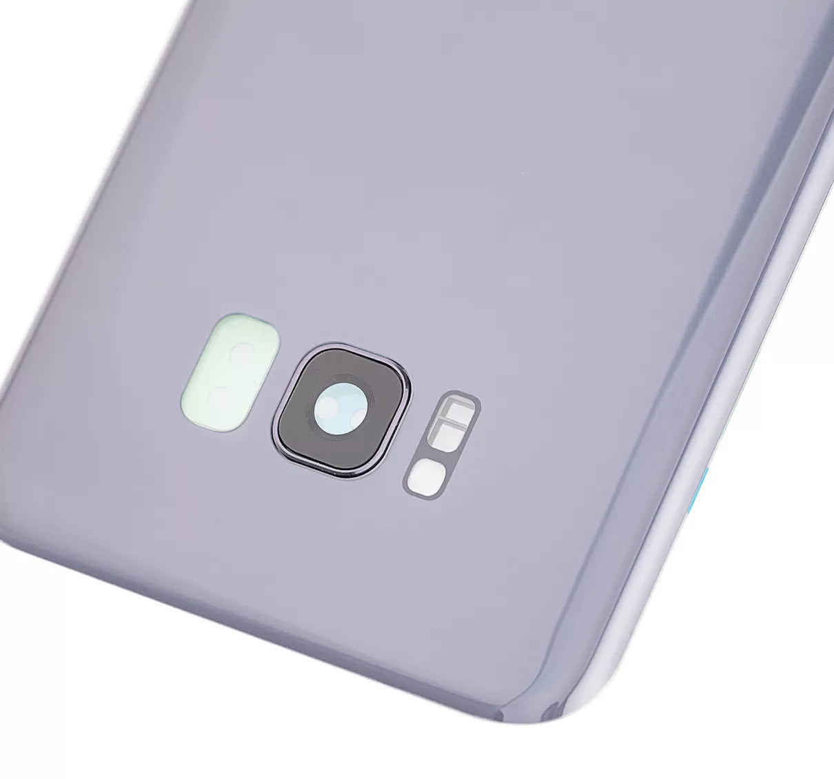 Back Cover Glass With Camera Lens  Replacement Compatible For Samsung Galaxy S8 Plus (Service Pack) (Orchid Gray)