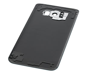 Back Cover Glass With Camera Lens Compatible For Samsung Galaxy S8 Plus Replacement (No Logo) (Vemake) (Arctic Silver)