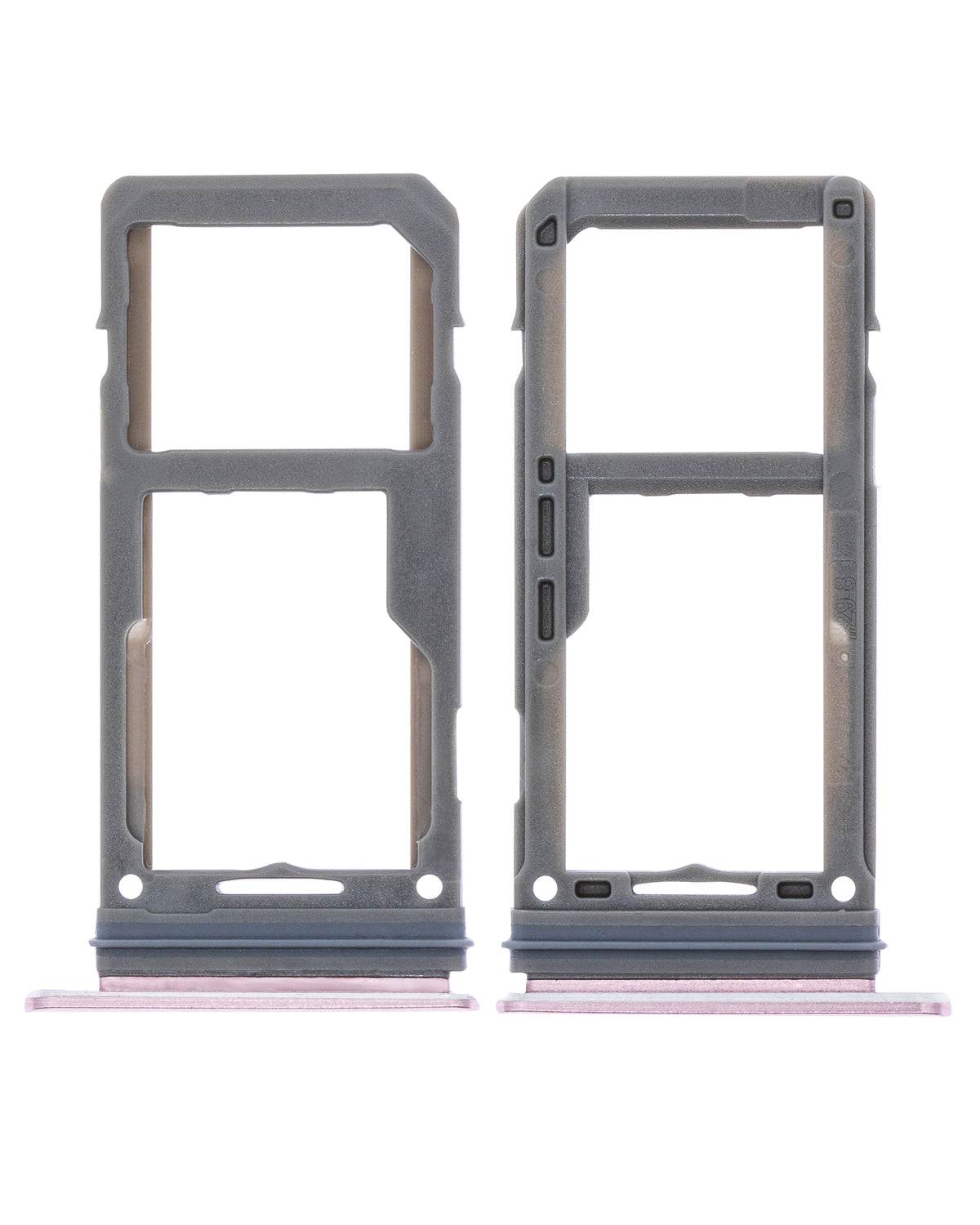 Replacement Dual Sim Card Tray Compatible For Samsung Galaxy S8 / S8 Plus (Rose Gold)