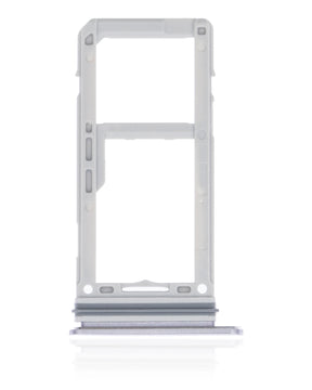 Dual Sim Card Tray Compatible For Samsung Galaxy S8 / S8 Plus Replacement (Orchid Gray)
