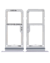 Dual Sim Card Tray Replacement  Compatible For Samsung Galaxy S8 / S8 Plus (Orchid Gray)