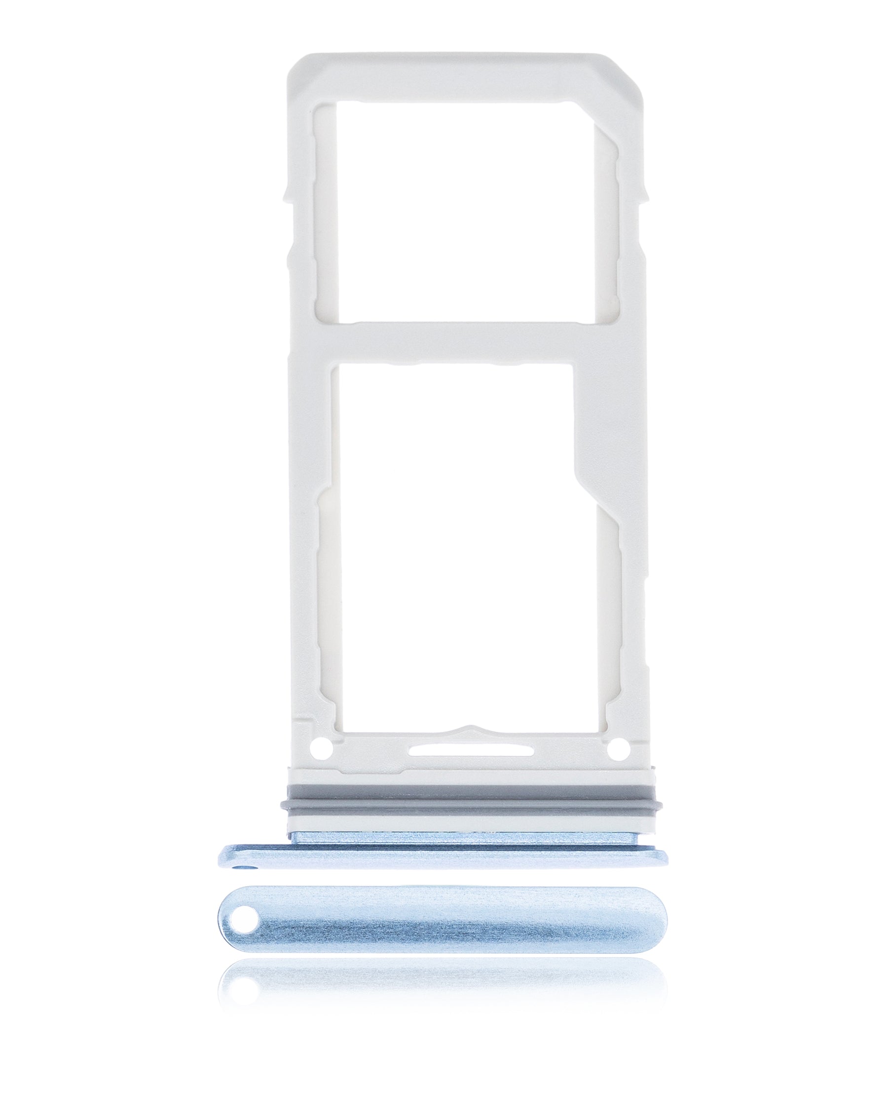 Replacement Dual Sim Card Tray Compatible For Samsung Galaxy S8 / S8 Plus (Coral Blue)