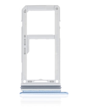 Dual Sim Card Tray Replacement  Compatible For Samsung Galaxy S8 / S8 Plus (Coral Blue)