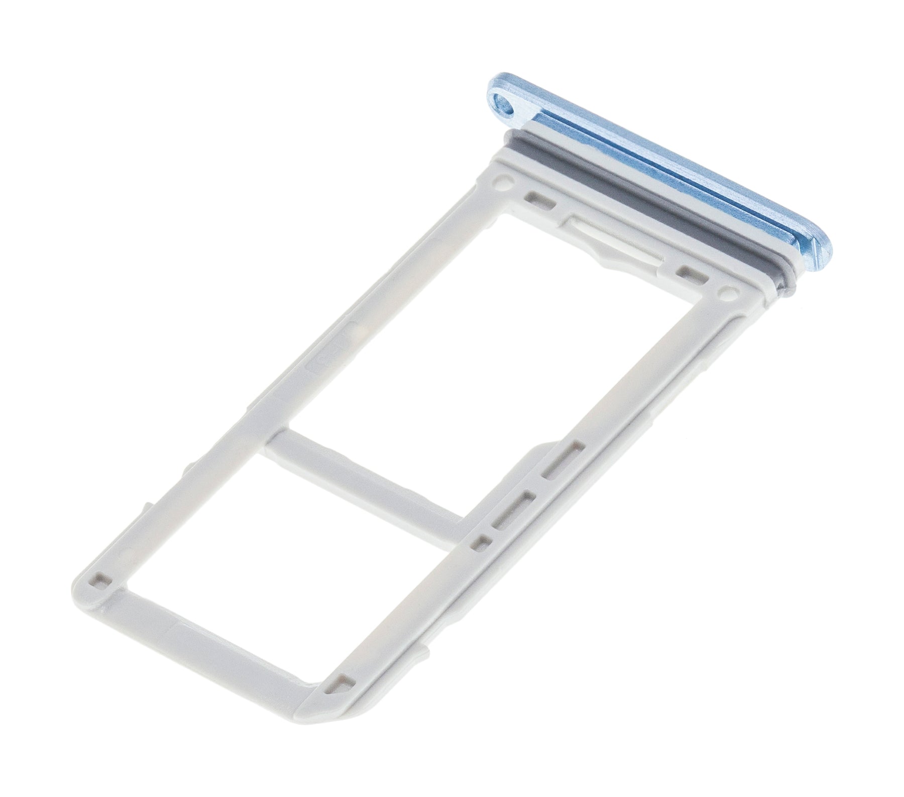 Replacement Dual Sim Card Tray Compatible For Samsung Galaxy S8 / S8 Plus (Coral Blue)