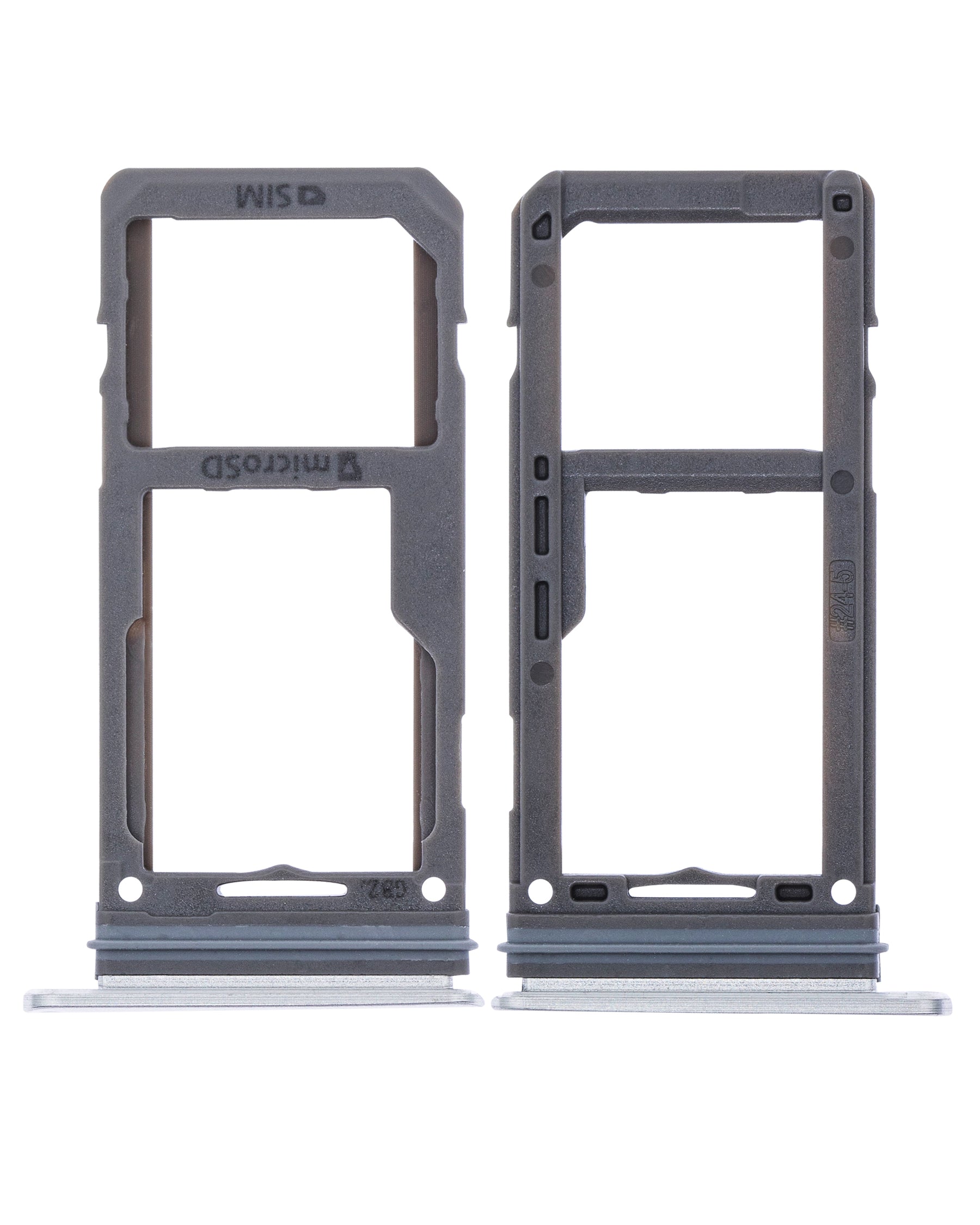 Replacement Dual Sim Card Tray Compatible For Samsung Galaxy S8 / S8 Plus (Arctic Silver)