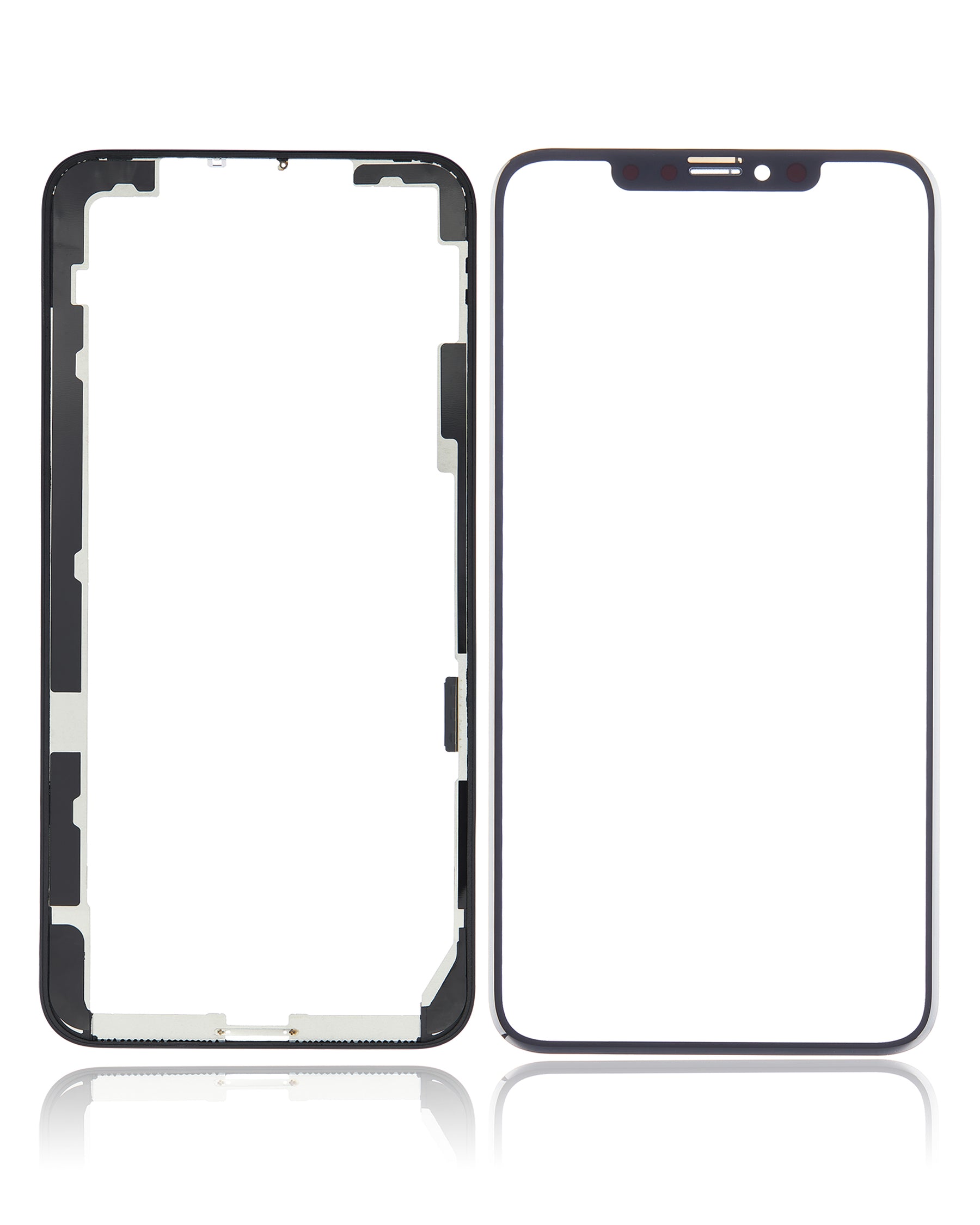 3 in 1 (Glass With OCA Pre-Installed + Frame) Compatible For iPhone XS Max (OCA Master)